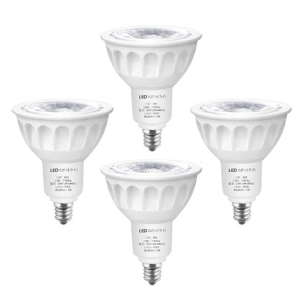 E11 LED 電球 スポットライト昼光色 6000K 4個セット E11口金 調光器対応 高輝度 高演色 長寿命 省エネ 5W-6W 50W型相当 500lm E11 LED電球 ハロゲンランプを交換してください JDRΦ50 ビーム角40°【ブランド】ZS【MPN】E11-5W【color】昼光色【color_temperature】6000.0【light_source】[{unit:watts、 value:5.5}]【bulb】[{value:e11}]【batteries_required】false【incandescent_equivalent_wattage】50.0【light_color】昼光色【manufacturer】ZS【voltage】120.0【wattage】6.0【light_type】LED【size】4個【indoor_outdoor_usage】indoor【material】PC【specification_met】インドア、ベッドルーム、ストア【item_package_quantity】4.0【warranty_description】2年【part_number】ZS-SD5WW【model_number】E11-5W【variation_theme】COLOR_NAME/SIZE_NAME【special_feature】調光可能【batteries_included】false