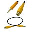 Rosebe2ġRCAԥץ饰 3.5mmߥ˥ץ饰 Ѵ֥0.3m3.5mm to RCA Υ to  Ѵ AUX ǥ֥ Ѵ֥