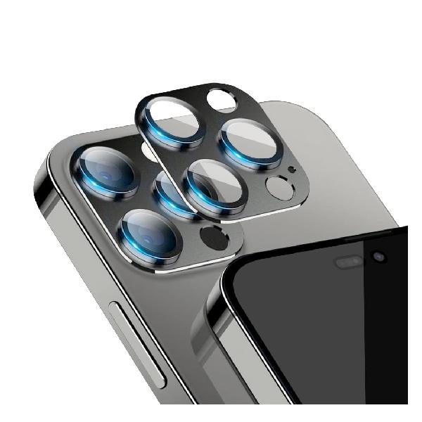 SeGinn iPhone 14 Pro/iPhone 14 Pro Max 対応 カメラフィルム レンズカバー 金属 ケース 高透過率 露出オーバー防止 耐衝撃 防塵 全面保護 アルミ合金＋強化ガラス製 iPhone 14 Pro/iPhone 14