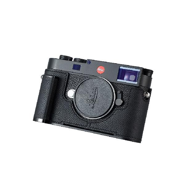 対応 Leica ライカ M11 カメラケース カメラカバー カメラバッグ カメラホルダー フランスのepsomカーフスキン + メタルベース + メタルグリップ 【Koowl】手作りのレザー フランスのepsomカーフスキン+メタルカメラハーフケース