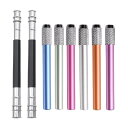 8本セット鉛筆キャップ 短い鉛筆 用 BetterJonny 鉛筆キャップ 鉛筆ホルダー 鉛筆延長 アシストデュアル ヘッ 鉛筆延長 アシストドメタルハンドルペンホルダ 学校 事務用品 文房具 美術生 デッサン用具(3)