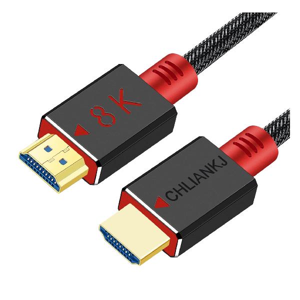 CHLIANKJ 8k HDMI 2.1 ֥ ȥϥԡ48 Gbps HDMI ֥ 8K@60Hz 4K@120Hz 7680x4320p UHD HDR HDCP2.2 eARC 3Dͥå ARC б Dynamic