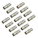 Coolotic 15 Pack Conversion Adapter BNC Relay Plug BNC Female to BNC Female BNC Connector