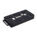 INPON クイックリリースプレート アルカスイス互換 70mm ストラップホール付 1/4ネジ付