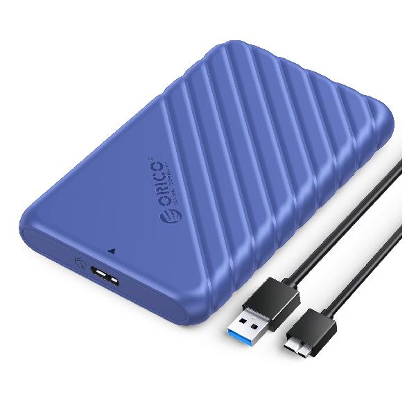 ORICO 2.5 HDD  USB 3.0³ SATA ϡɥǥ 9.5mm/7mm SATA HDD SSD б  UASPб (֥롼(25PW1-U3-BL))