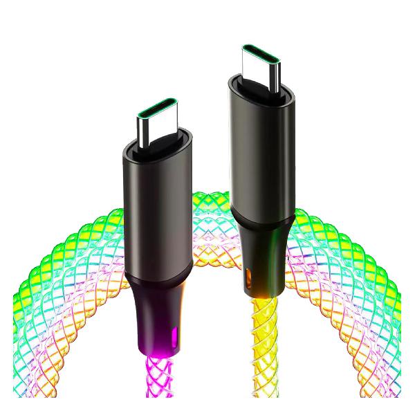 ACEDOAMARE USB Type C USB-C USB L  [d P[u PDΉ }[d LED t[ [d P[u  [d db Cg VCjO P RGB USBC P[u ] USB [d f[^] bv
