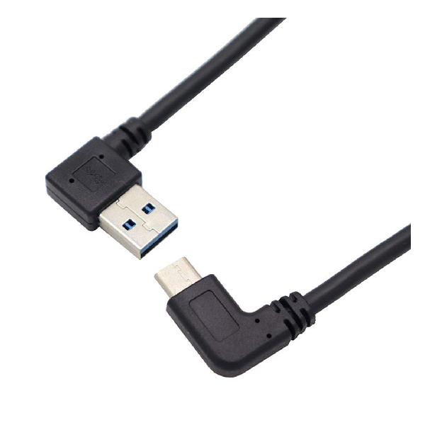 ViViSun USB Type C P[u USB3.0 Type-CP[u 90x L^ USB-A to USB-CP[u ϋv }[d f[^] (EL)