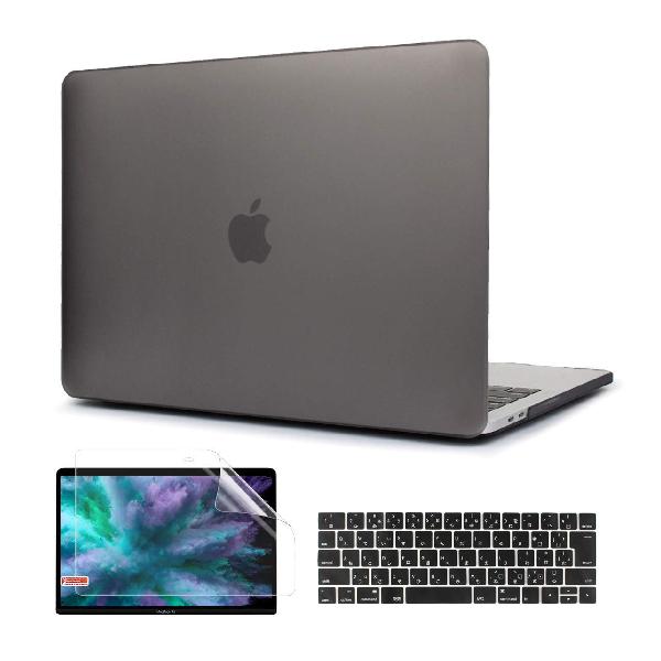 TwoL 13インチ MacBook Pro 2016/2017/2018/2019 用スナップ式 排熱口デザイン PCハードケースシェルカバー New MacBook Pro 13 Touch Bar A1706/A1989/A2159 JIS配列キー