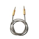 YFFSFDC 3.5mm I[fBIP[u TRRS P[u ^ I[fBIP[u 4/TRRS wbhzP[u AUX IX-IX XeI~jvO L[{[hp keyball metalcable AUX-in 1m