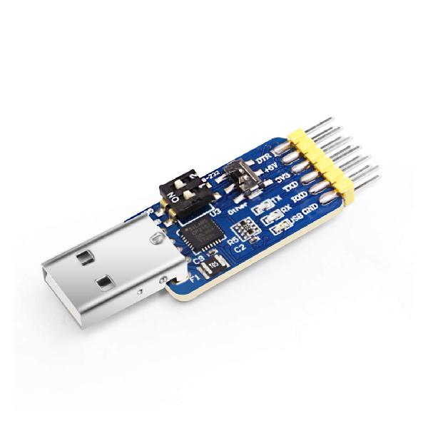 WITMOTION USB-UART 6イン1 マルチファンクション （USB-TTL / RS485 / 232 TTL-RS232 / 485 232?485）シリアル アダプタ CP2102 モジュール 付 Windows 7 8 Linux Ar