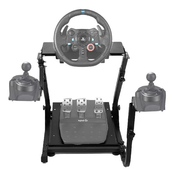 MINNEER G920 Racing Wheel Stand 適用する Logitech ロジクールg25 g27 g29 g920ステアリングコントローラーギアシフター用マウント セットレーシングステアリングホイールとペダルを除くステアリングホイール