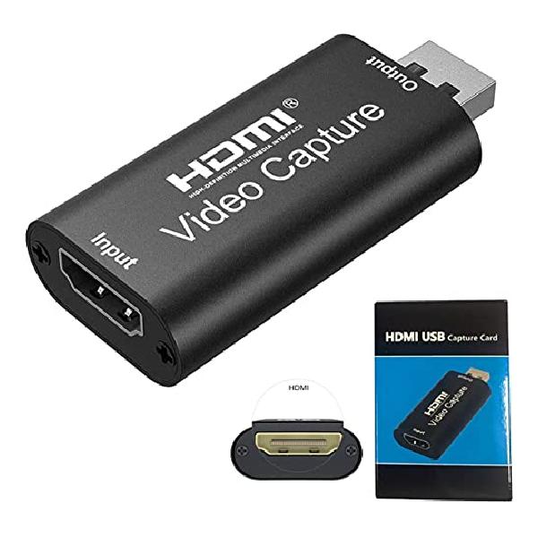 4K HDMI ץ㡼ܡ USB2.0 HD 1080P HDMI ӥǥץ㥫 ̾ Ӥ via DSLR ӥǥ ¶ۿ Ͽ ¶ ̶ͭ ѻ 饤ֲ Ŭ MacOS/ OBS