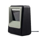 Symcode 定置式 バーコードスキャナー ハンズフリー 1D 2D USB CCD モバイル支払い対応(黒い)