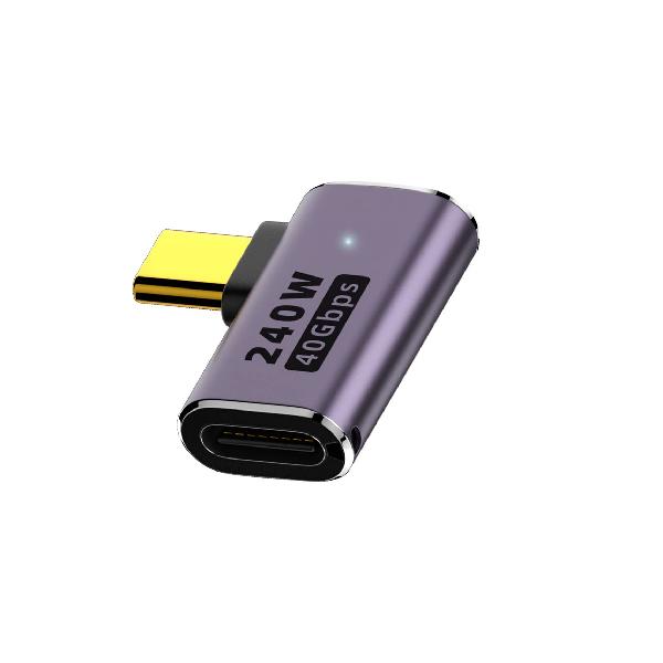 USB4.0 Type C E ϊ A_v^L (1Zbg)YITONGXXSUN USB C X to C IX 90x RlN^[ y40Gbpsf[^]&PD240W/5A}[d& 8K@60Hzfóz^CvC  A_v^