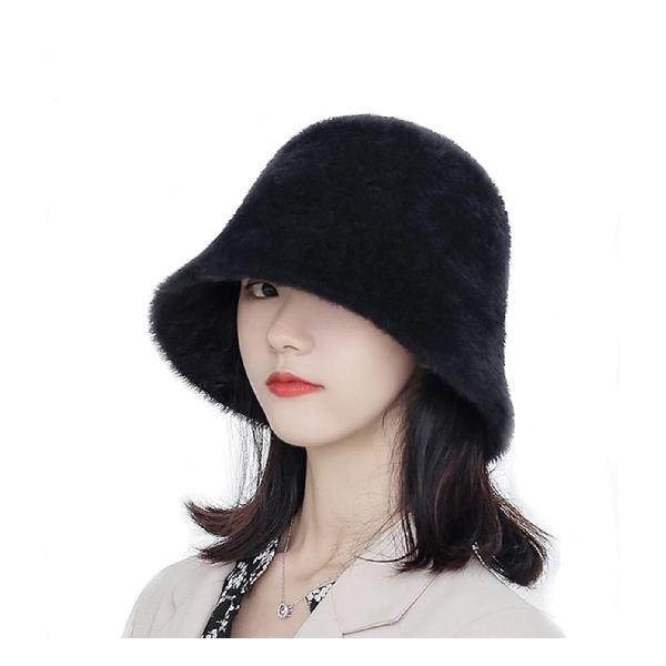 [INSOCUT] oPbgnbg fB[X H~ oPn fB[X Xq ~  [ t@[ bucket hat women winter nbg lC ۉ Xq ӂ   ۉ hXq