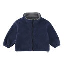 楽天mons Online Shop[Enfants Cheris ] 子供服 女の子 男の子 ジャケット コート キッズ 冬服 フリース 防寒 防風 厚手 裏起毛 可愛い アウター パーカー ジュニア 春秋 上着 前開き ふわふわ カジュアル ネイビー 120