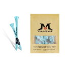 MAZEL (マゼル) ゴルフティー ウッドティー ロングティー 70mm/83mm (50本入り(ライトブルー))