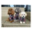 RIOSTUDIO 犬服 犬の服 ペット服 デニム風チェック柄シャツ 小型犬 中型犬 大型犬(Sサイズ)