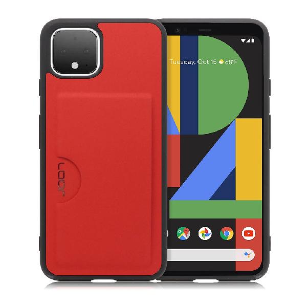 LOOF Skin Slim-Slot Google Pixel 4 sNZ P[X Jo[ J[h|Pbg J[h[ J[h w X}zP[X X}zJo[ wʃJ[h[[bh]