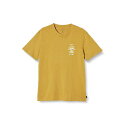 [リップ カール] メンズ 半袖 プリントTシャツ (ブランドロゴ) [ CTESV9 / SEARCH ICON TEE ] 定番 VINTAGE YELLOW L