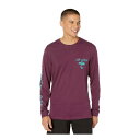 [bv J[] Y  vgTVc (uhS) [ CTEVY9 / FADE OUT ICON LS TEE ]  PLUM XL