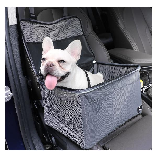 petsfit ペットドライブボックス ドライブベッド ペット用シートカバー 中小型犬 猫 ドライブボックス キャリーバッグ 車用ペットシート カー用品 車載カバー 助手席用 滑り止め 車載用