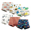 キッズ パンツ 6枚セット 綿100% 通気 男児 男の子 ボーイズ ボクサーパンツ ボクサーショーツ ジュニアショーツ ボクサーブリーフ 幼稚園 子供服 短パ...