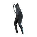 Santic ビブタイツ ビブパンツ 自転車ウエアー サイクルパンツ サイクリングパンツ サイクルタイツ メンズ 春秋用 3Dスポンジパッド付き Hamilton-ブルー Hamilton-ブルー XL(4)