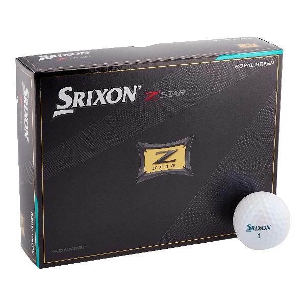 ダンロップ ゴルフボール SRIXON Z-STAR 2021年モデル 1ダース(12個入り) ロイヤルグリーン SNZS7GRN