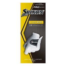 ダンロップ ゴルフ グローブ(手袋) SRIXON GGG-S027 ホワイト 24cm ゴルフグローブ