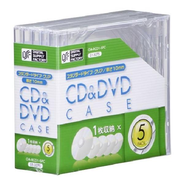 CD/DVD(5ѥå) OA-RCD1-5PC ꥢ 10mm 5