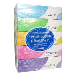 【まとめ買い】エリエール ティシュー 180組360枚×5箱入り パルプ100% ×6個