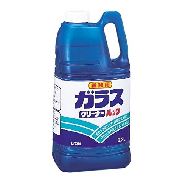 液体ガラスクリーナールック 2.2Lボトル 6本【ブランド】ライオン (LION)【MPN】ガラスクリーナールック【hazmat】FLAMMABLE LIQUID、 N.O.S.、 ALCOHOL【contains_liquid_contents】true【scent】シトラス【item_volume】2.2【part_number】ガラスクリーナールック【item_form】液体【specific_uses_for_product】ドア【surface_recommendation】ドア【model_number】ガラスクリーナールック【is_expiration_dated_product】false【unit_count】1.0【manufacturer】ライオンハイジーン