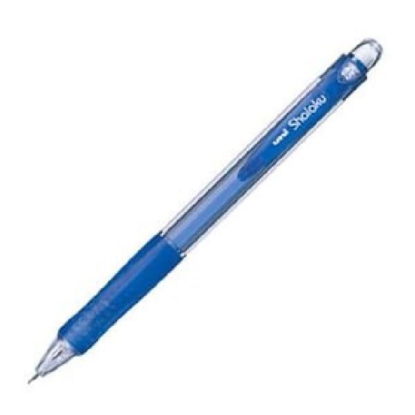(まとめ) 三菱鉛筆 シャープ SHARPペンシル VERYシャ楽 0.5mm (軸色 透明青) M5100T.33 1本 【×60セット】
