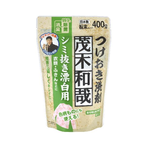 茂木和哉 「 シミ抜き 漂白用 」 400g (衣類ふきんに 色柄OK! 蛍光増白剤不使用)【ブランド】茂木和哉【MPN】C00253【size】400グラム (x 1)【hazmat】SODIUM CARBONATE PEROXYHYDRATE【part_number】---【item_form】粉末【model_number】C00253【batteries_required】false【is_expiration_dated_product】false【unit_count】400.0【manufacturer】レック【batteries_included】false