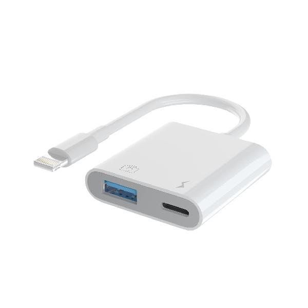 iPhone USBJA_v^yUSB3.0 MFiFؐizLightning USB ϊA_v^iPhone ϊA_v^ ` o ʐ^] rfI/t@C] f[^ڍsۑ iPhone/iPadΉ OTGJA_v^