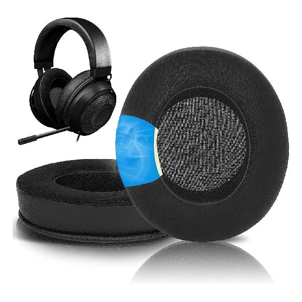 SOULWIT 冷却ジェルパッド イヤーパッド イヤークッション Razer Kraken 2019/Tournament Edition/Ultimate/Kitty/Nari/Essential/Ultimate/Blackshark V2 X/Kr