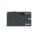 RETO Ultra Wide & Slim ウルトラワイドスリム35mm 再利用可能デイライトフィルムカメラ - 22mmワイドレンズフォーカスフリー軽量使い...