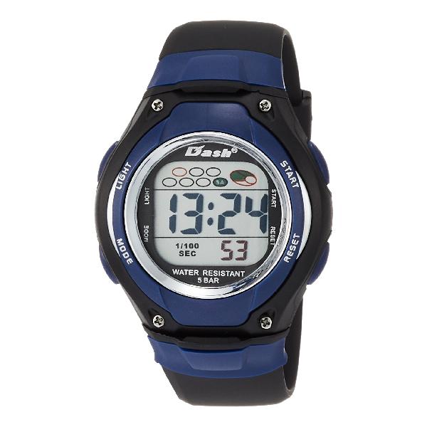 [アリアス] 腕時計 デジタル Dash 防水 多機能 バックライト付き ウレタンベルト ADWW16033DJ3 メンズ ブラック