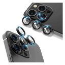 【6枚】 YOFITAR iPhone 13 pro max/iPhone 13 pro用 カメラ レンズ保護フィルム iPhone 13 pro max/iPhone 13 pro用カメラフィルム 貼り付け補助ツール付き ケースに干渉しない アルミ合金