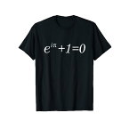 e^(iPi)+1=0 オイラーの等式の数学的記録 Tシャツ
