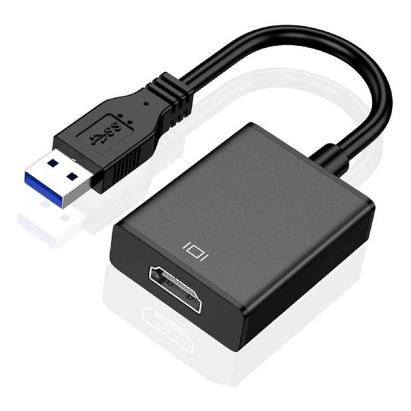 USB HDMI 変換アダプタ 2022年NEWモデル 令和4年改良 USB HDMI ケーブル USB3.0 HDMI 変換 アダプタ 5Gbps高速伝送 1080P対応 音声出力 ディスプレイアダプタ 安定出力 コンパクト 使用簡単 MA…