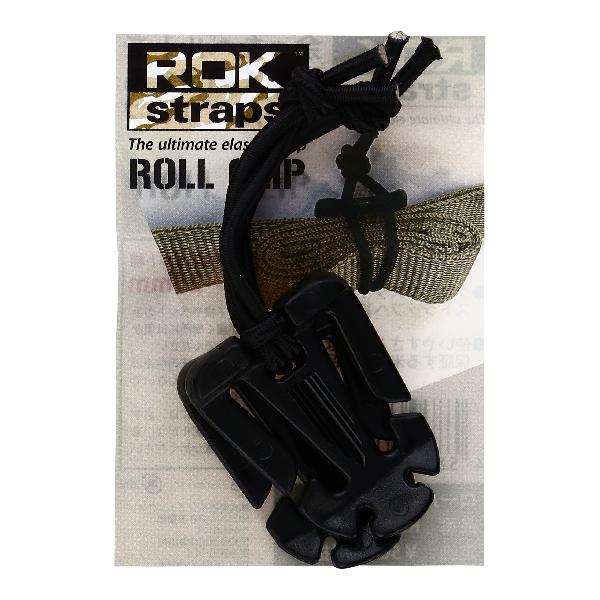 ROK straps (ロックストラップ) ロールクリップ(2コイリ) ブラック ROKRC01