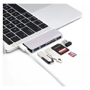 USB C nu 5-IN-1 USB C nu 3USB 3.0 |[g SD/Micro SD J[h[_[ Type C nu A_v^ MacBook/MacBook Pro/Macbook Air/DELL/ASUS/Huawei/Micr