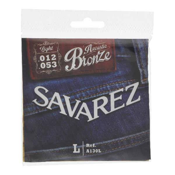 SAVAREZ サバレス / A130L Bronze Light ブロンズ ライト 12-53 アコギ弦