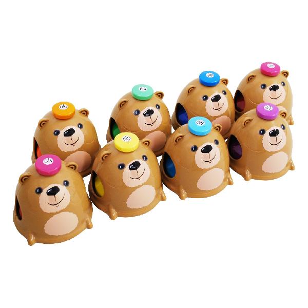 KC ミュージックベル (デスクベル) 8音 セット Bear Desk Bells MB-8DB【ブランド】KC(ケーシー)【MPN】MB-8DB【website_shipping_weight】1.37【model_name】MB-8【color】ブラウン【part_number】MB-8DB【model_number】MB-8DB【batteries_required】false【manufacturer】キョーリツコーポレーション(Kyoritsu Corporation)【batteries_included】false