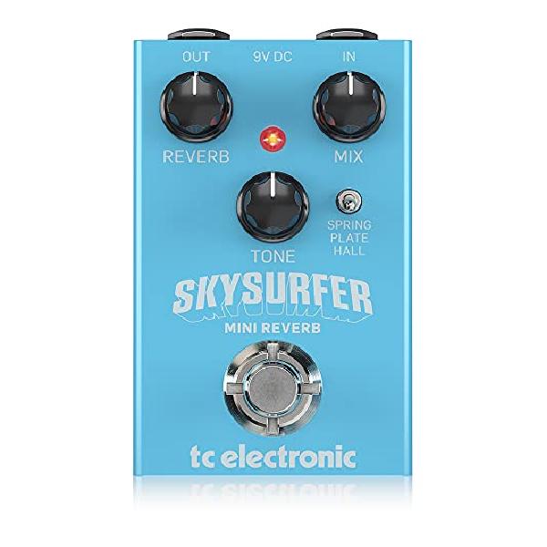 tc electronic fW^o[uy_ RpNgTCY I\SpringPlateHallASY gD[oCpX SKYSURFER MINI REVERB Blue