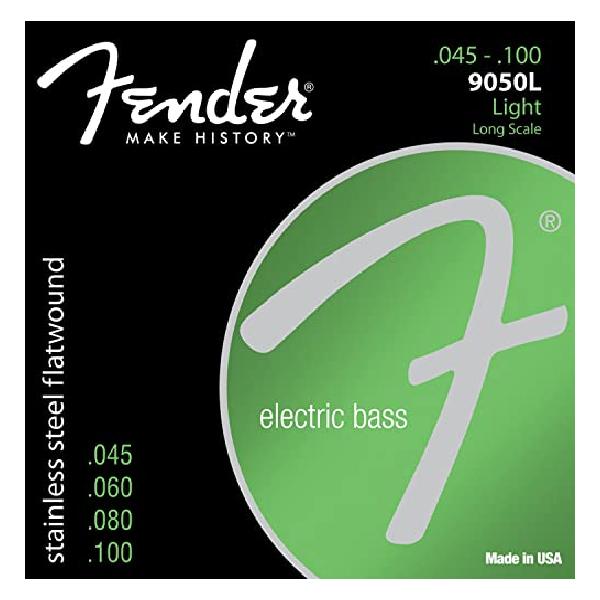 Fender エレキベース弦 Stainless 9050's Bass Strings、 Stainless Steel Flatwound、 9050L .045-.100 Gauges、 (4) 739050403【ブランド】Fender(フェンダー)【MPN】739050403【number_of_boxes】1.0【website_shipping_weight】0.118【item_type_name】ベース弦【color】情報無し【string】[{language_tag:ja_JP、 value:ステンレス鋼}]【warranty_description】納品日より1年間。納品書必須。日本国内使用に限り保証いたします。【part_number】0739050403【number_of_strings】4.0【model_number】0739050403【batteries_required】false【manufacturer】Fender(フェンダー)【batteries_included】false