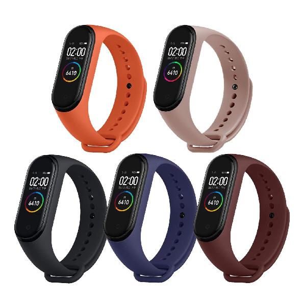 Xiaomi Mi Band 4 換えバンド Monuary コンパチブル シャオミスマートバンド 替えベルト 柔らかいシリコン製 耐衝撃 防汗 （5色）、Xiaomi Mi Band 4 および Xiaomi Mi Band 3 と互換性があります【ブランド】Monuary【compatible_devices】時計【color】5色 (公式カラー)【part_number】MO191013003【band】[{unit:millimeters、 value:155.0}]【batteries_required】false【variation_theme】COLOR_NAME【manufacturer】Monuary【batteries_included】false