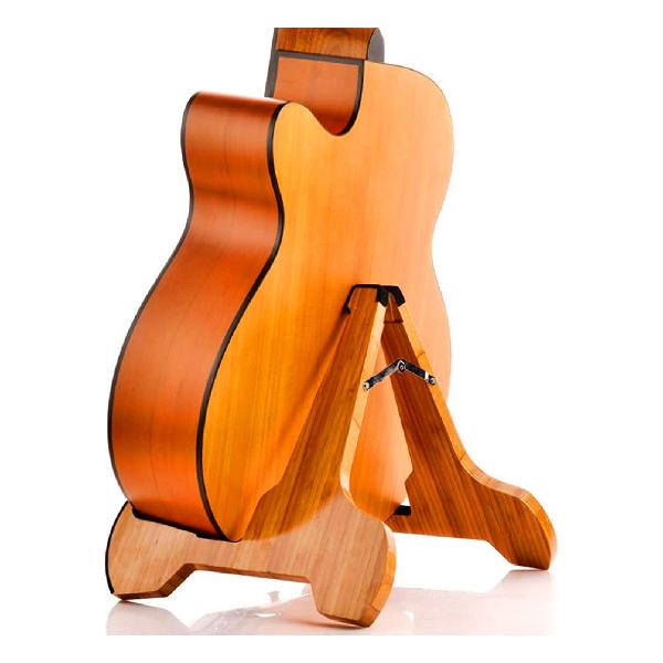 Miwayer ギタースタンド 木製 A型折りたたみスタンド ギター エレキギター エレキベース バイオリン ギターホルダー 汎用